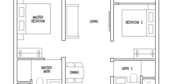 emerald-of-katong-floor-plan-2-bedroom-plus-study-type-b3s-singapore